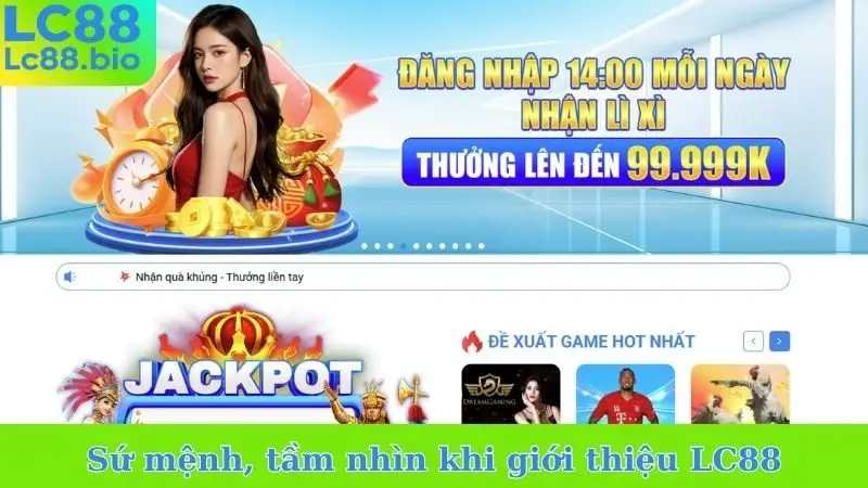 Sứ mệnh, tầm nhìn khi giới thiệu LC88